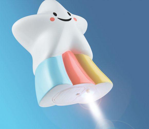 Actual product image Worlds Apart World Apart Night Light Star & Rainbow