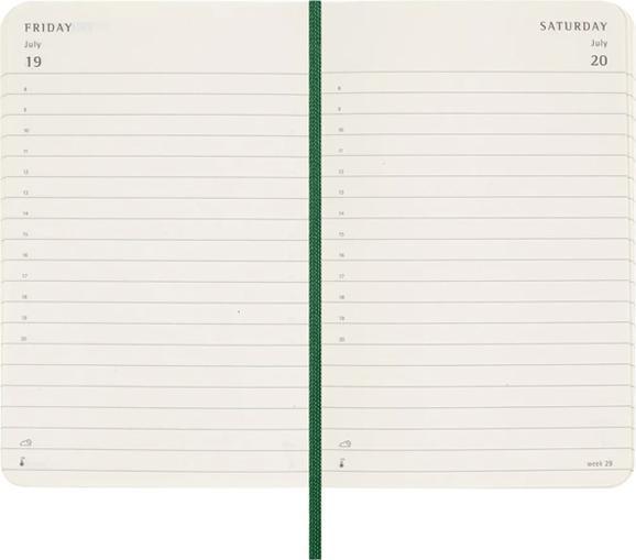Produktbild Moleskine Tageskalender (Pocket, A6, Englisch)