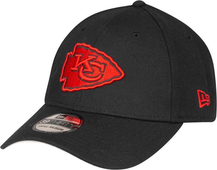 Image du produit New Era 39Thirty Stretch Cap - Kansas City Chiefs noir rouge (M/L)
