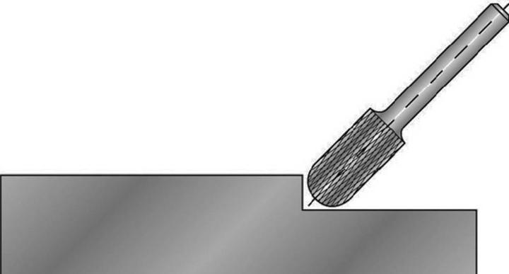 Image du produit Ruko Fraise TCT forme C cylindrique ronde