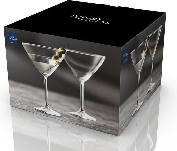 Image du produit F&H Group Lyngby Verre - Juvel Verre à martini, 28 cl - 4 pc (2.80 dl, 4 x, Verres à Martini)