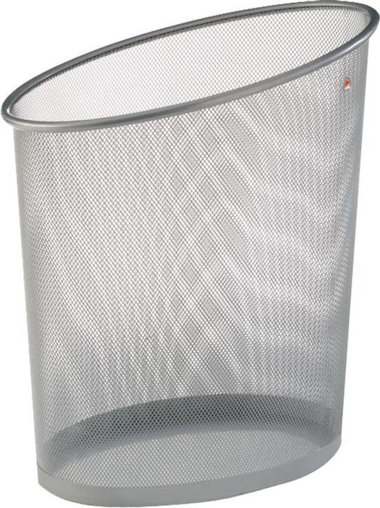 Alba Papirkurv Mesh, 20 L, sølv (18 l)