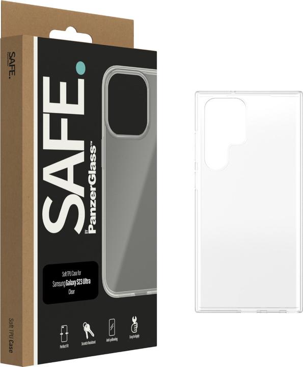 Produktbild Safe Clear TPU Case (Samsung Galaxy S23 Ultra)