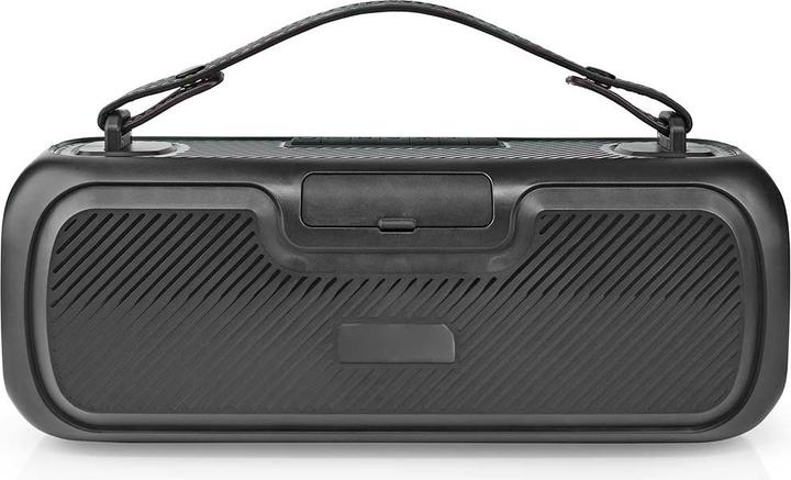 Immagine prodotto Nedis Bluetooth® Party Boombox 4,5 ore 2,0 30 W Riproduzione multimediale: AUX/USB Collegabile IPX5 (4.50 h, Corrente elettrica)