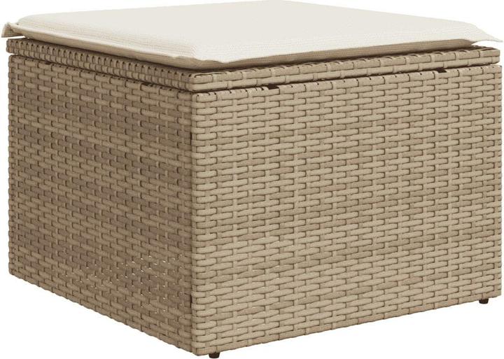 Actual product image VidaXL Garden furniture Sofa set Garden set 8-piece garden seating group Beige