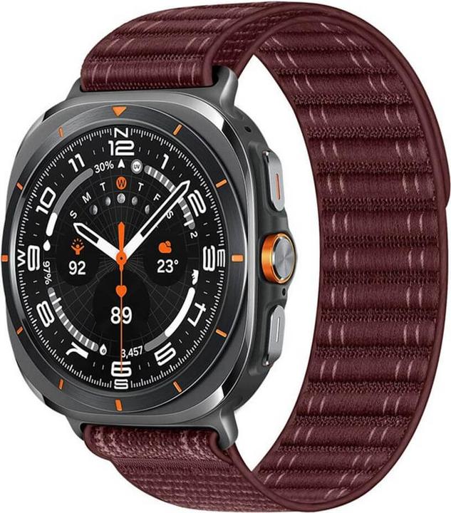 Actual product image Cover-Discount Galaxy Watch Ultra (47mm) - Nylon replacement strap with Velcro fastener (Nylon)