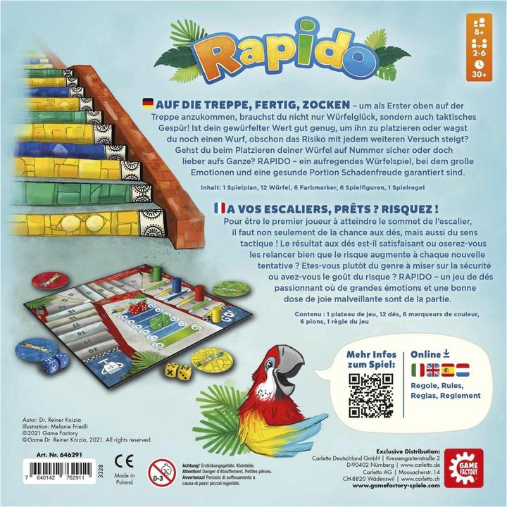 Image du produit Game Factory Rapido (Multilingue)