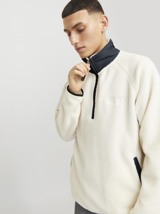 Image du produit Jack & Jones Sweat-shirt en laine polaire uni Sweat-shirt en laine polaire (M)