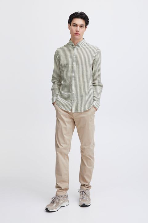 Immagine prodotto Casual Friday CFAnton LS BD camicia a righe in misto lino 20504974 (XXL)