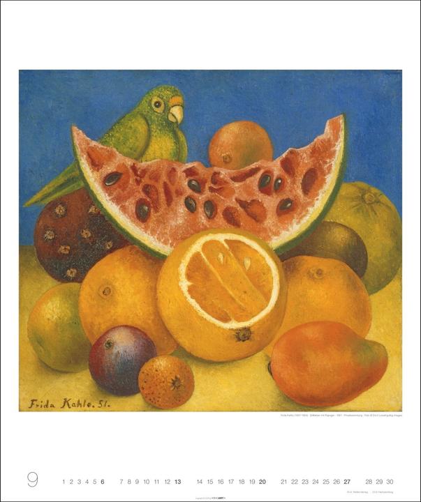 Produktbild Frida Kahlo Edition Kalender 2026 (46 x 55 cm, Deutsch)