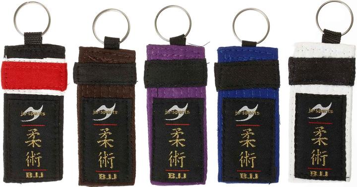 Actual product image Ju-Sports Keychain belt BJJ