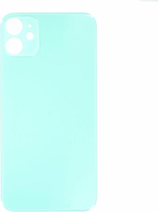 Image du produit OEM Coque arrière de rechange pour iPhone verte, sans logo (iPhone 11)
