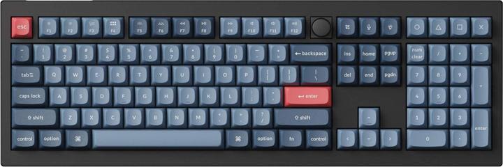 Actual product image Keychron V6 Max QMK/VIA Wireless Custom Mechanical Keyboard Fully Assembled Knob,Carbon Black, Gater (US, Wireless)