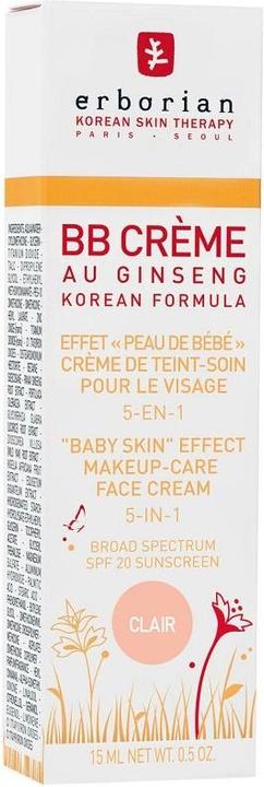Actual product image Erborian BB Creme Clair (Clair)