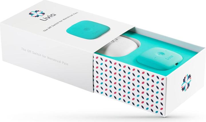 Actual product image Livia Solution for menstrual cramps turquoise