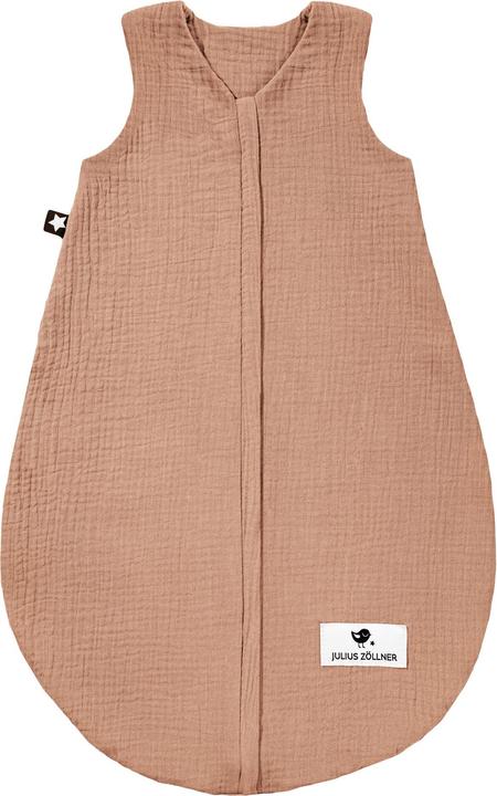 Julius Zöllner Baby-Sommerschlafsack Musselin Dune Gr. 80 (80 cm, 0.5 TOG)