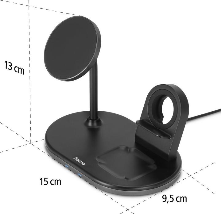 Actual product image Hama MagCharge Multi (15 W)