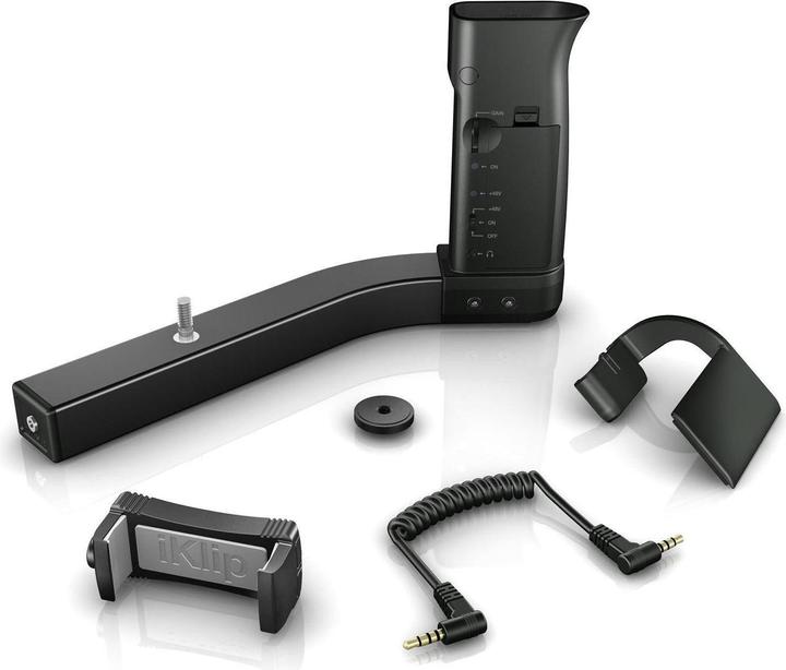 Image du produit IK Multimedia Support pour trépied de téléphone portable IP-IKLIP (Trépied Support de smartphone)