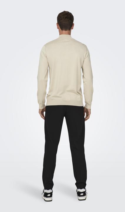 Image du produit Only & Sons Pull-over en tricot semi-zip (M)