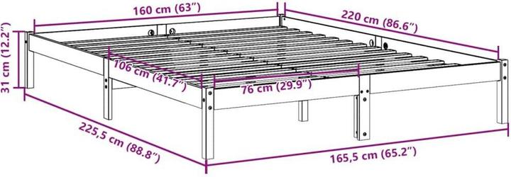 Produktbild VidaXL Gill (160 x 220 cm)