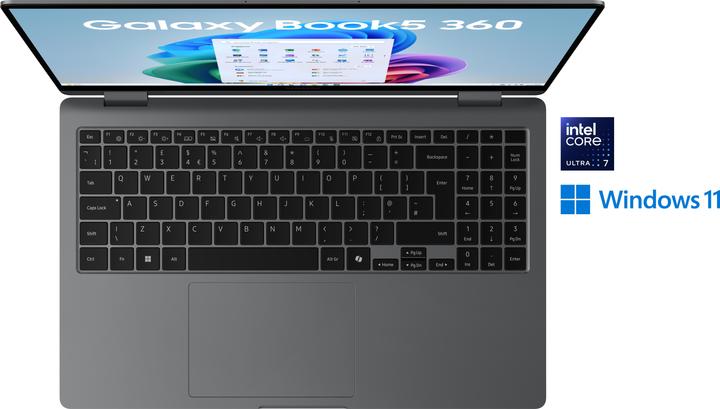 Image du produit Samsung Galaxy Book5 360 (15.60", Intel Core Ultra 7 258V, 32 Go, 512 Go, DE)