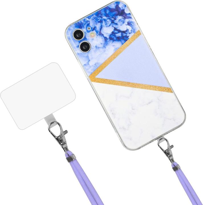 Actual product image König Design Case Mobile Protection for Apple iPhone 12 Mini Mobile Chain Case Cover Bumper Cases