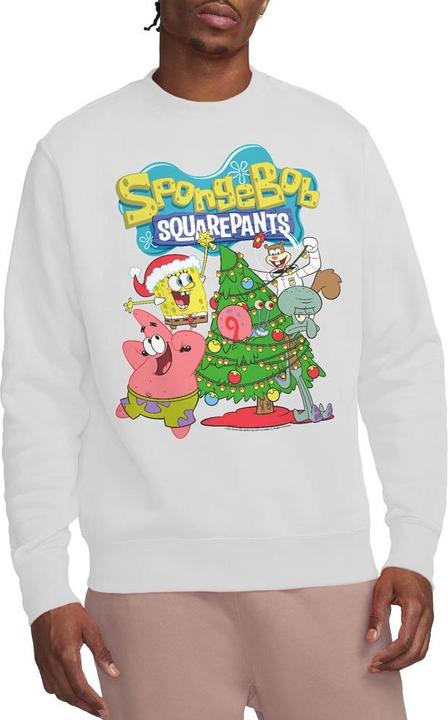 Immagine prodotto Spongebob Squarepants Felpa Albero di Natale Adulto Unisex (XXL)
