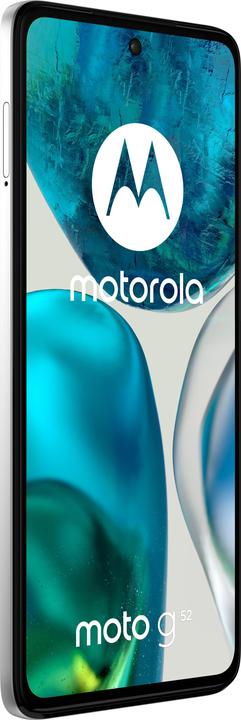 Actual product image Motorola Moto G52 (128 GB, Porcelain White, 6.60", Dual SIM, 50 Mpx, 4G)