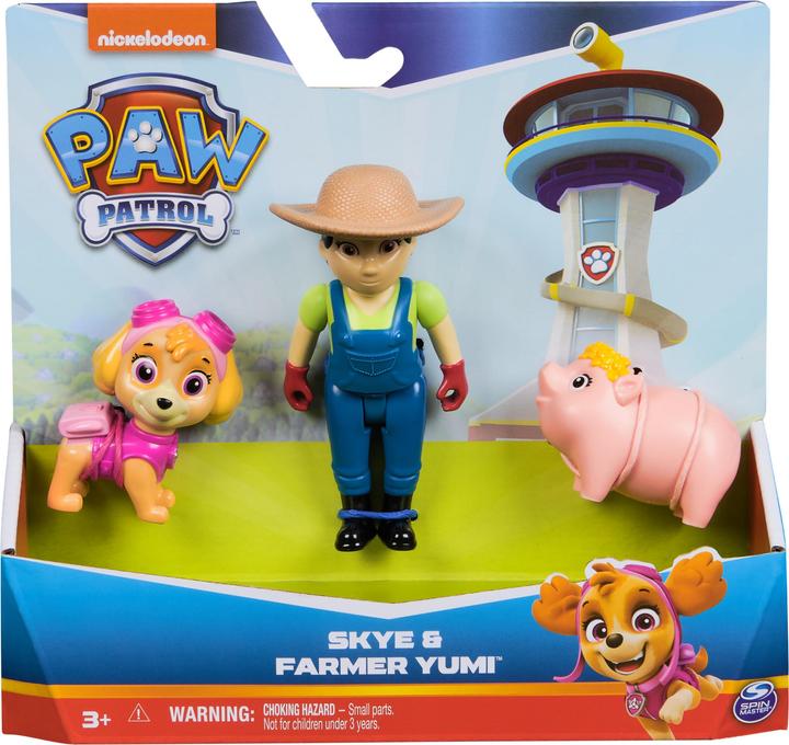 Actual product image Paw Patrol Hero Pup Farmer Yumi & Skye
