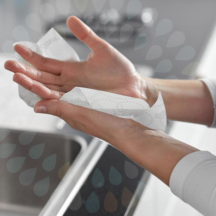 Actual product image Kimberly-Clark KLEENEX Ultra SLIMROLL Hand Towel Wht F1 (1 x)
