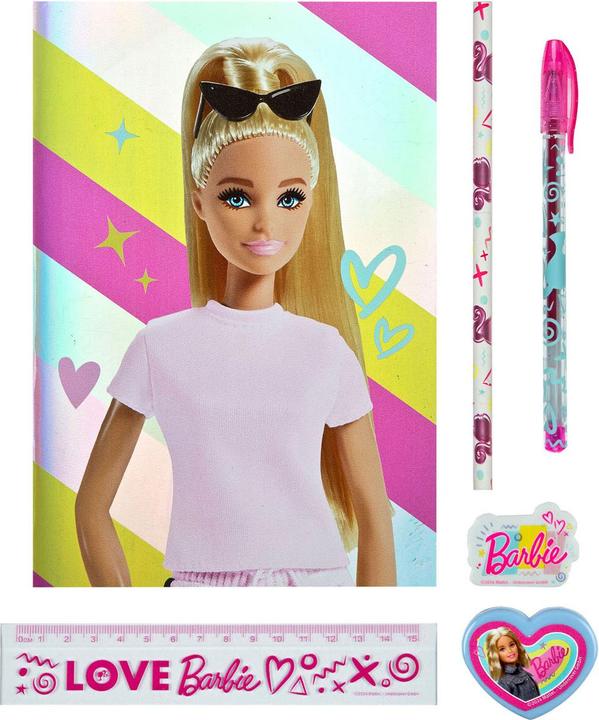 Immagine prodotto Undercover Set di quaderni di Barbie, 7 pezzi.