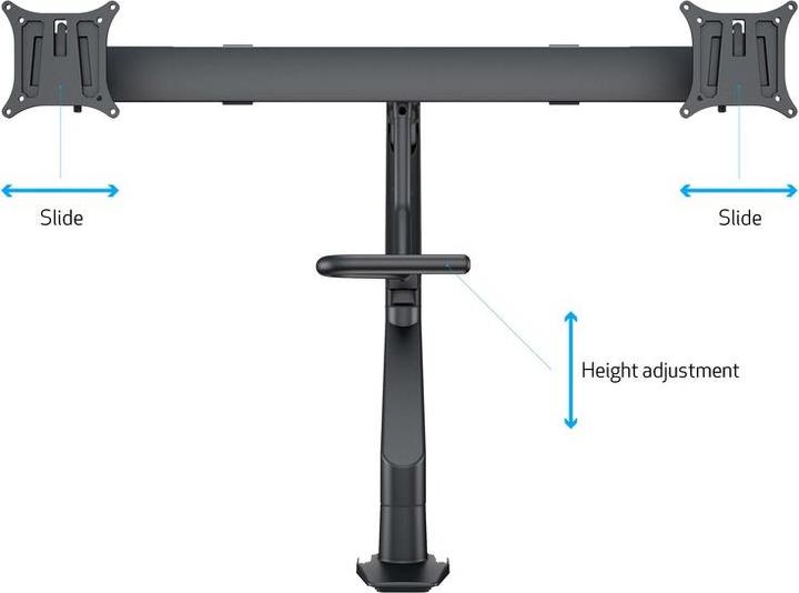 Produktbild Multibrackets M Deskmount (Tisch, 28")