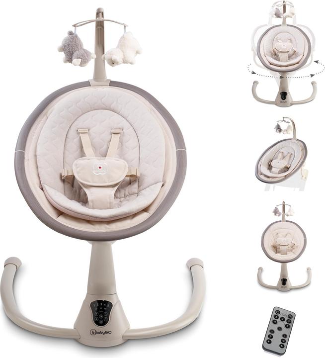 Actual product image BabyGo Homey wood optic