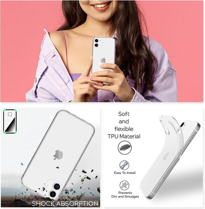 Produktbild Nalia Schutzhülle (Apple iPhone 12, Apple iPhone 12 Pro)