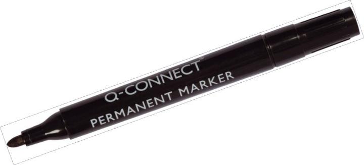Actual product image Q-Connect Permanent marker with bullet tip (Black, 2 mm, 1 x)