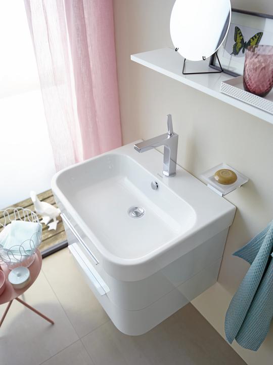 Actual product image Duravit Soap dish KARREE glass matt chrome