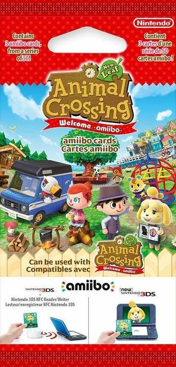 Actual product image Nintendo Animal Crossing: New Leaf amiibo cards (3 pcs.) (Switch)
