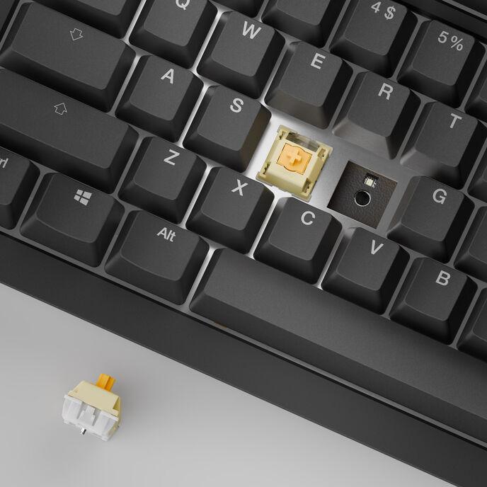 Immagine prodotto Ducky One X Wireless Gaming Tastatur, AI Switch, RGB LED - schwarz (DE, Senza fili)