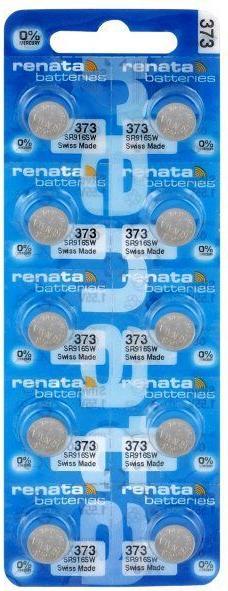 Image du produit Renata 373 / SR916SW - 10 piles bouton (10 pcs, V373, 29 mAh)