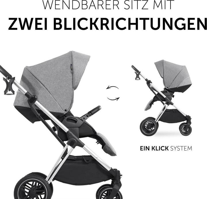 Produktbild Hauck 3in1 Kinderwagen-Set Vision X Trio Set Black