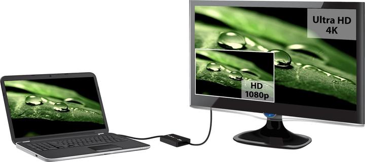 Actual product image StarTech USB HDMI Adapter (USB-A, 20 cm)