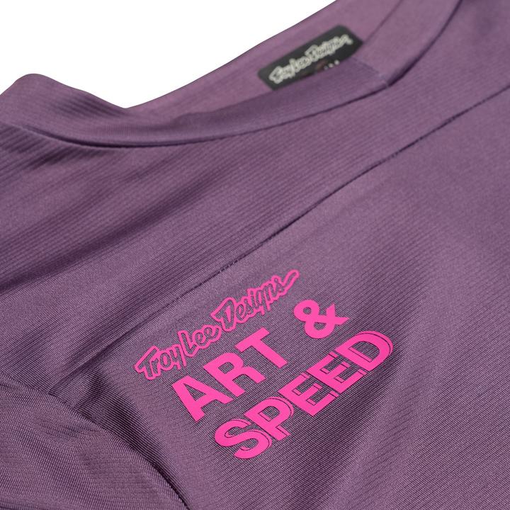 Image du produit Troy Lee Designs Skyline SS Jersey, Radioscape, deep purple, M (M)