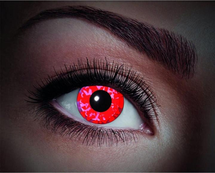 Actual product image Hanninger Red contact lenses (Red Diamond)
