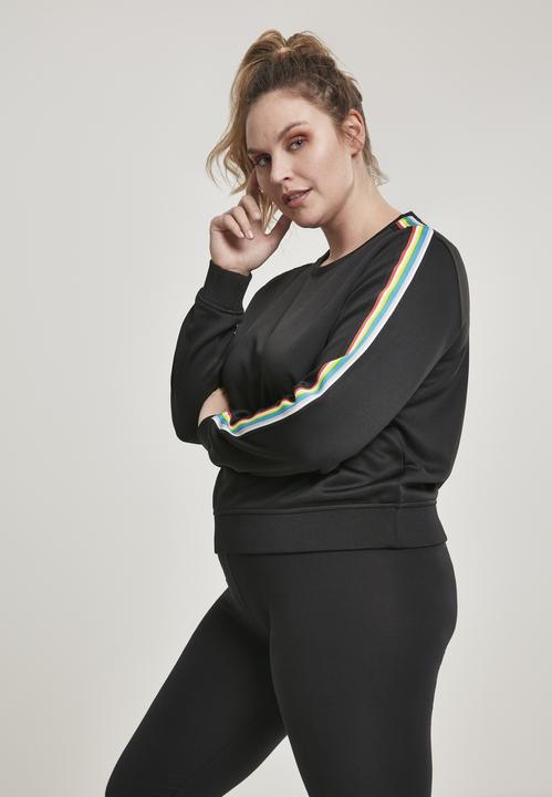 Immagine prodotto Urban Classics Girocollo a maniche nastrate multicolore da donna (XXL)