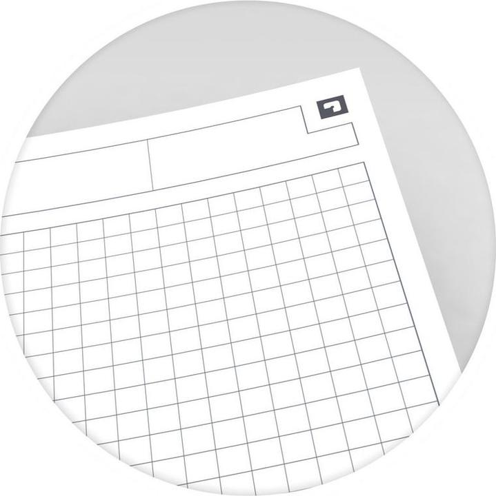 Actual product image Oxford Organiserbook (A4+, Checked, Hardcover)