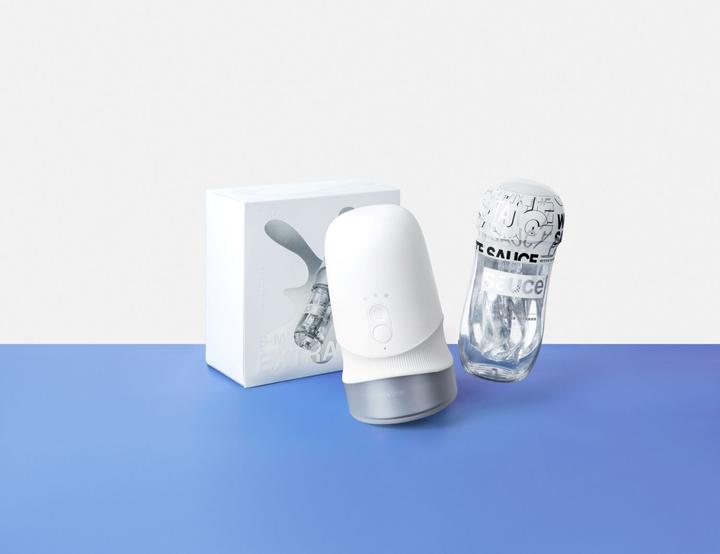 Image du produit Sauce Extra Masturbateur Automatique - Blanc