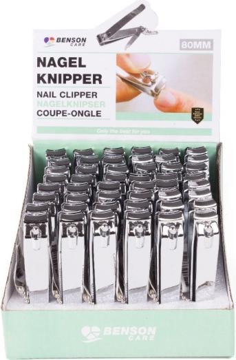 Produktbild Benson Nagelknipser 80 mm mit Kette