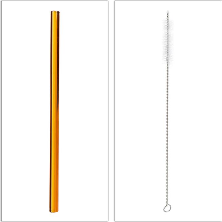 Produktbild Relaxdays Glasstrohhalme (6 x)