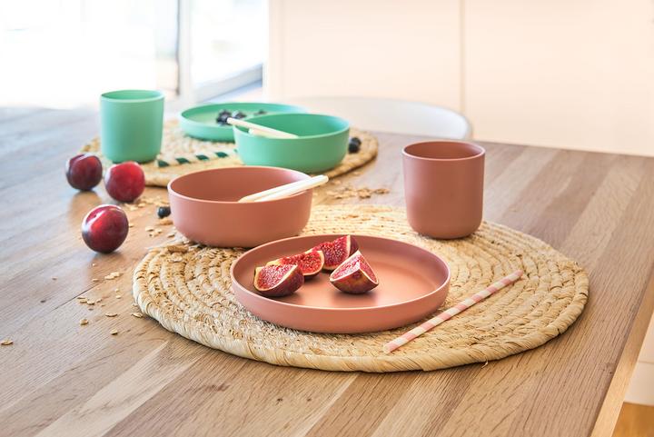 Produktbild Zeller Present Kinder-Geschirr-Set, 5-tlg., Kunststoff, salbei