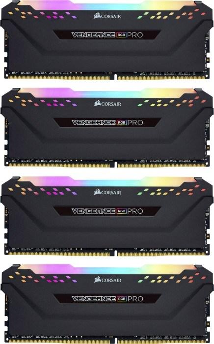 Image du produit Corsair Vengeance RGB Pro (4 x 16GB, 3200 MHz, RAM DDR4, DIMM)